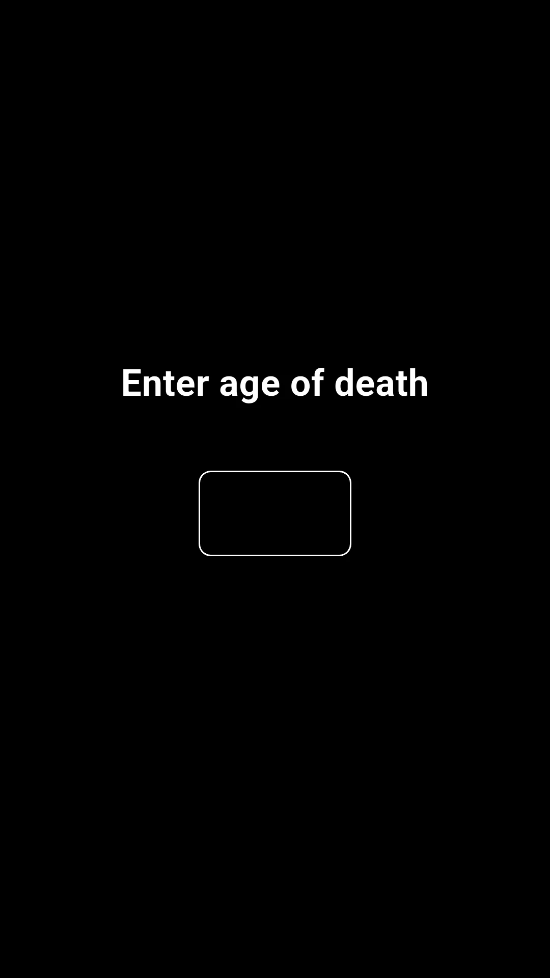 Death Clock Calculator screenshot